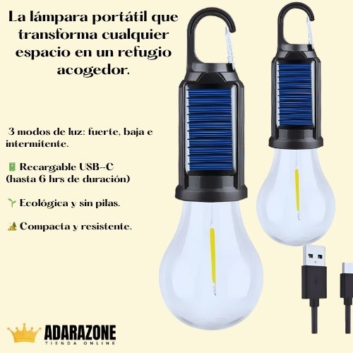 EcoTorch™  Lámpara Portátil Tipo Ampolleta LED