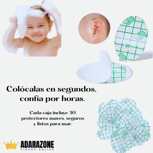 BabySeal™ – Protectores Auditivos Impermeables para Bebés.