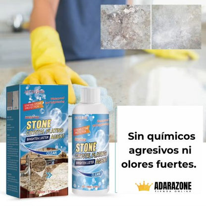 🧼 StoneShine Pro ™ | El restaurador invisible que revive tus superficies de piedra en minutos.