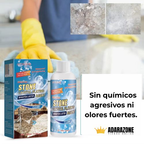 🧼 StoneShine Pro ™ | El restaurador invisible que revive tus superficies de piedra en minutos.