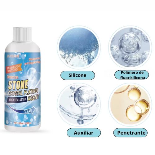 🧼 StoneShine Pro ™ | El restaurador invisible que revive tus superficies de piedra en minutos.