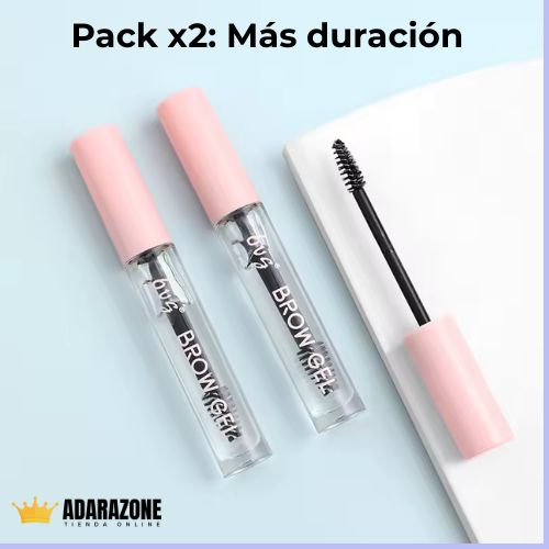 LUMINA 2 en 1 ™ Pack 2 Gel Transparente 2 en 1 Cejas & Pestañas.