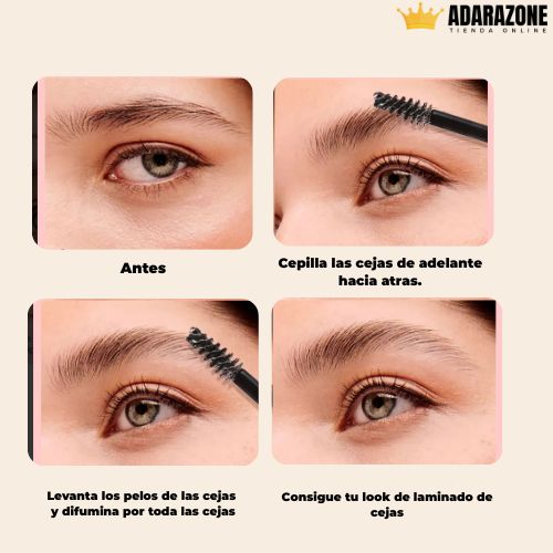 LUMINA 2 en 1 ™ Pack 2 Gel Transparente 2 en 1 Cejas & Pestañas.
