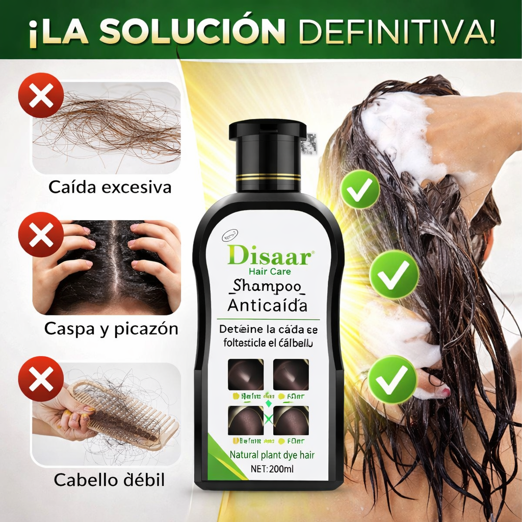 Shampoo Anticaída Reforzador Capilar Disaar 200 ml