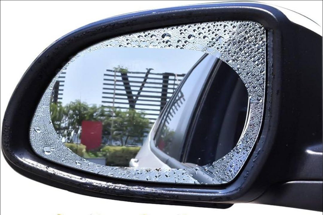 RainGuard™  STICKER ANTI LLUVIA PARA ESPEJOS.