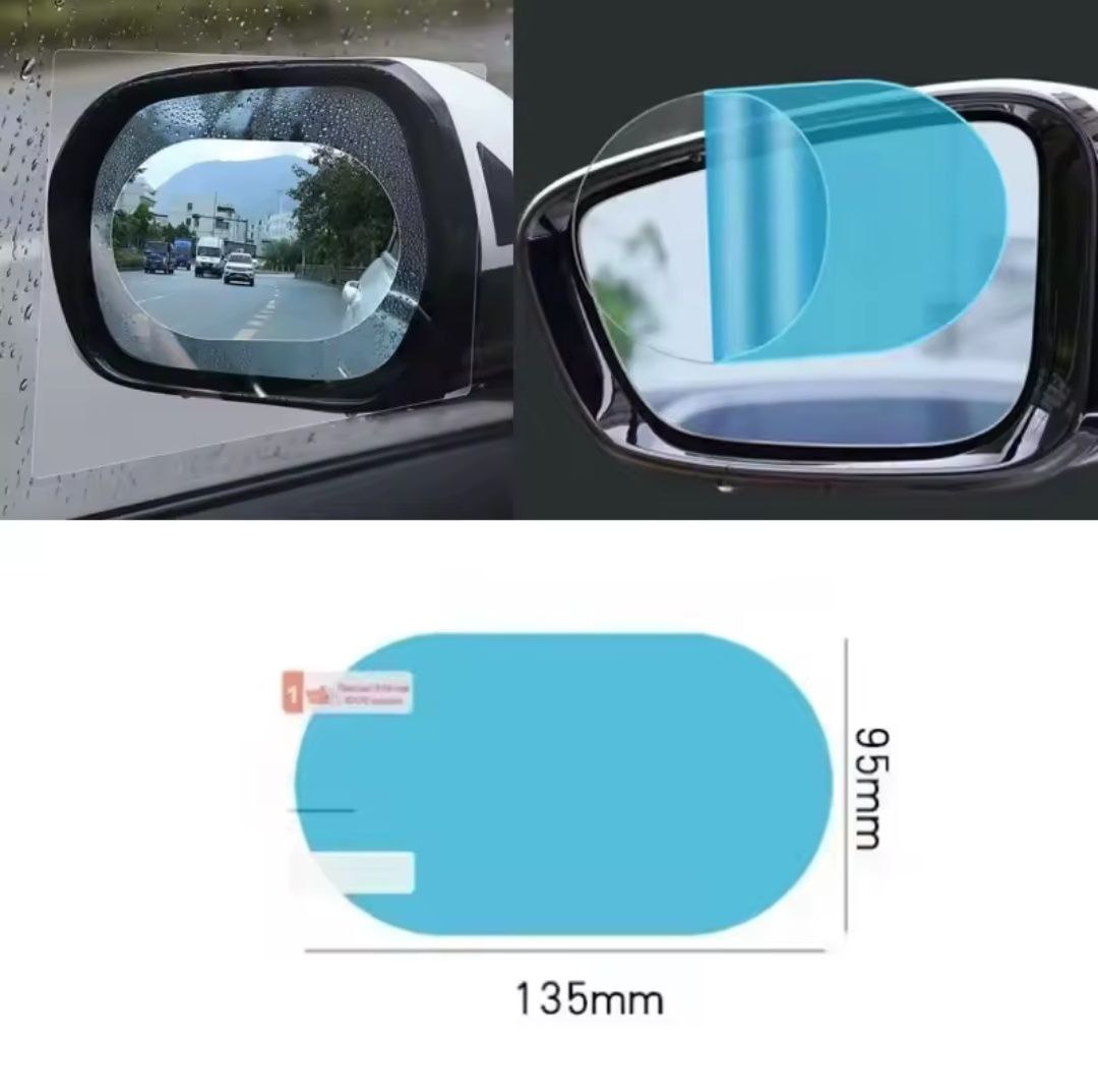 RainGuard™  STICKER ANTI LLUVIA PARA ESPEJOS.