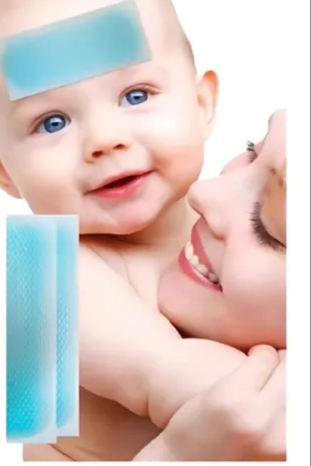 CoolBaby™ – Parches de Gel Frío para Fiebre en Bebés