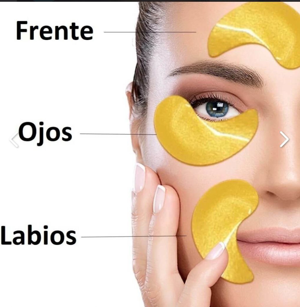 GoldEye Glow™ – 10 pares de parches hidratantes para ojeras