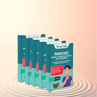 🌿 ThroatCalm™ Patches — Alivio Silencioso, Poder Natural