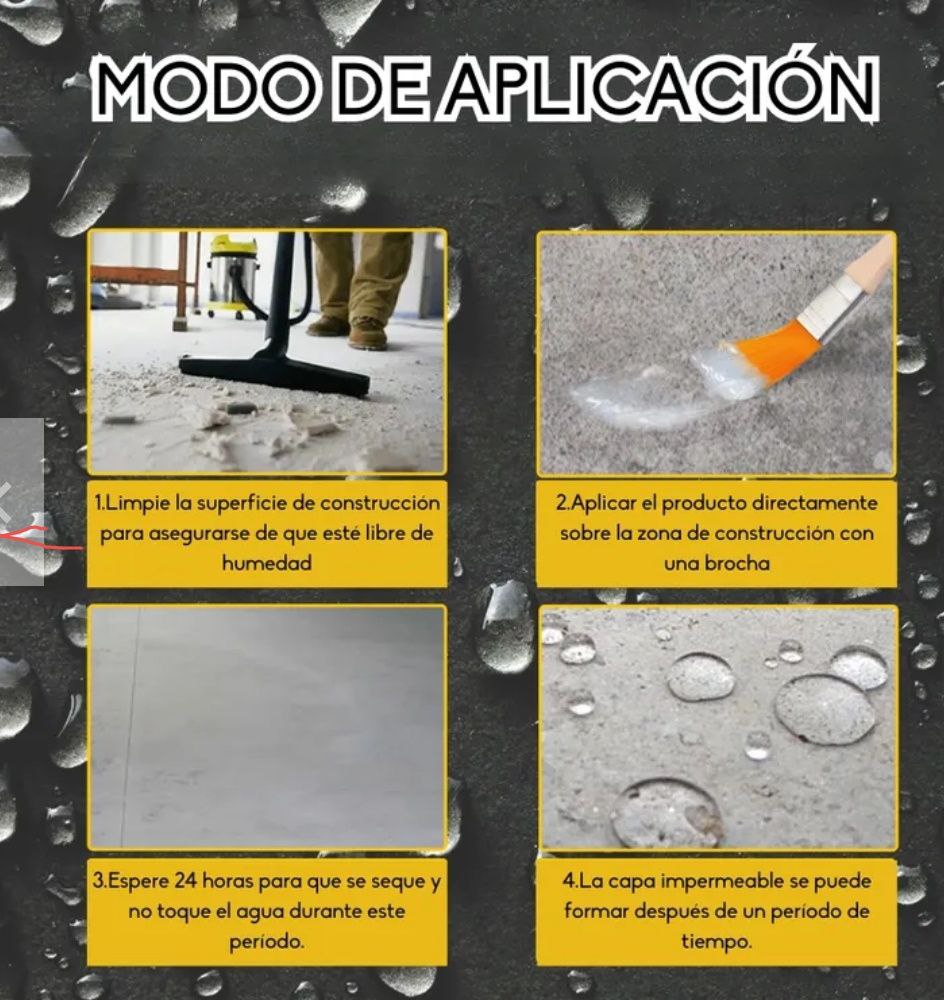 SealPro™ Invisible  1 kG — Tu Escudo Transparente Contra Fugas y Humedad